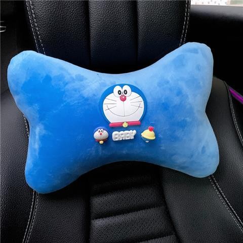 เกียร์รถเปลี่ยนกระจกปกพนักพิงศีรษะหมอนเอวเบาะที่นั่งเข็มขัดไหล่ เบาะ ผู้หญิงน่ารักการ์ตูนรถอุปกรณ์เสริมสําหรับทุกฤดูกาล - รูปที่ 3