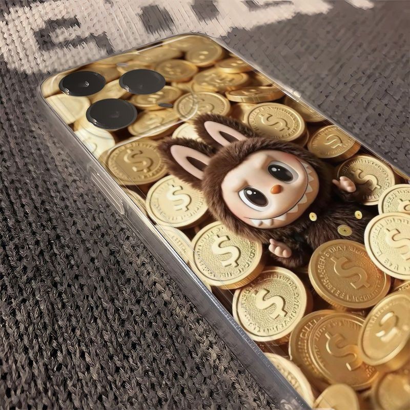 Softcase Elf gold coin Infinix ola ใส Anti-slip original INFINIX SMART 5 6 7 8 9 HOT 8 9 PLAY 10 PLA