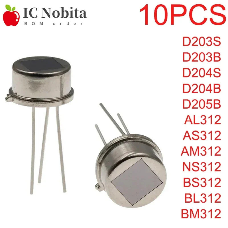10PCS Thermoelectric มนุษย์เซ็นเซอร์อินฟราเรด D203S D203B D204S D204B D205B AL312 AS312 AM312 NS312 