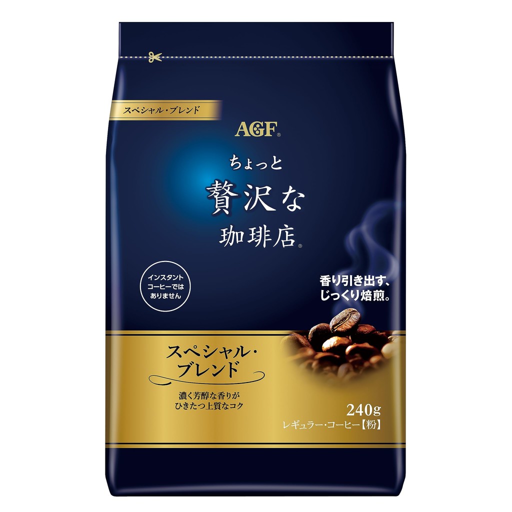 AGF Coffee Shop Regular Coffee Special Blend 240g [Coffee Powder]