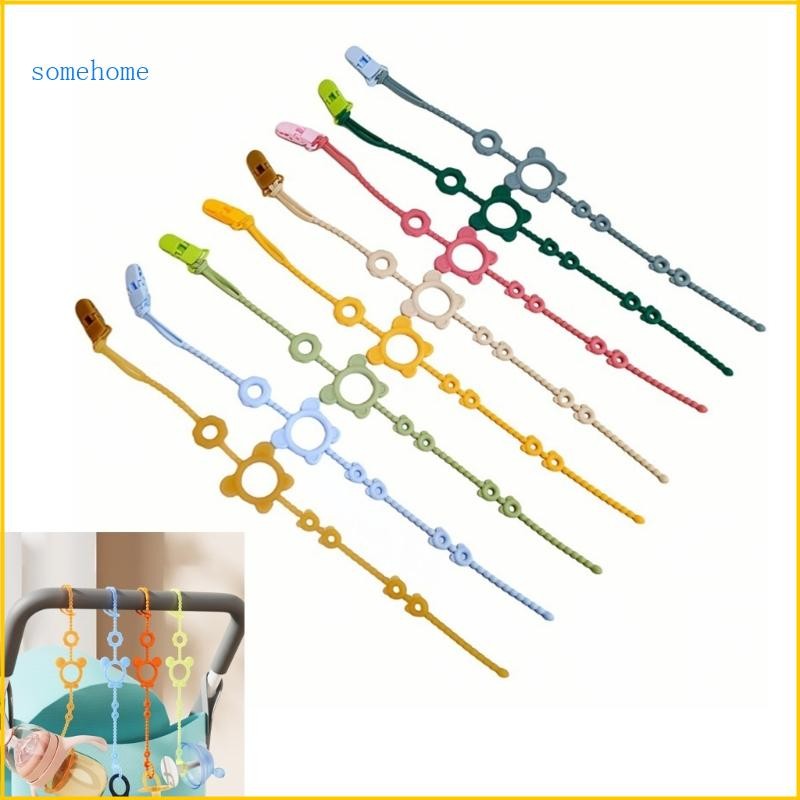 SOME Pacifier Strap จุกนมหลอกโซ่ทารกแรกเกิด Dummy Chain ผลิตภัณฑ์เด็กซิลิโคนยางกัด