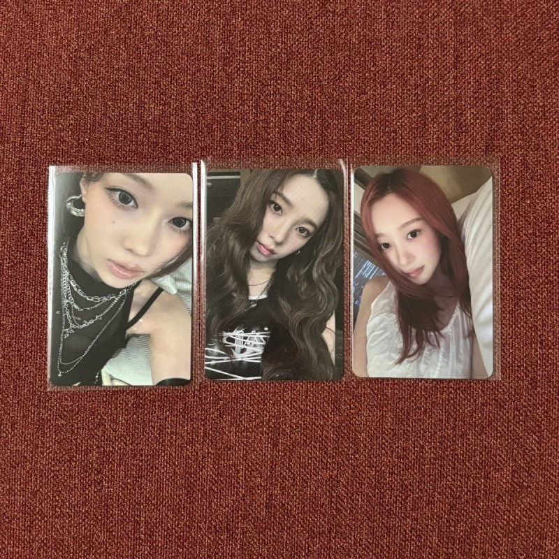 ของแท้ aespa Photocard DirtyWork การ์ดอัลบั้มเดี่ยว dmm Lucky Card karina ฤดูหนาว