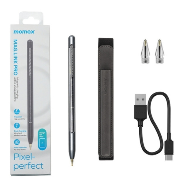 MOMAX TP9 MAG LINK Pro Magnetic Dual Mode Anti Miscontact Capacitive Pen
