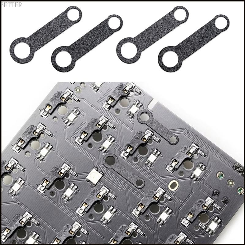 BETT คีย์บอร์ดแบบกลไกหนา PCB Stabilizers Pad สําหรับการพิมพ์ที่ดีขึ้นมั่นคง