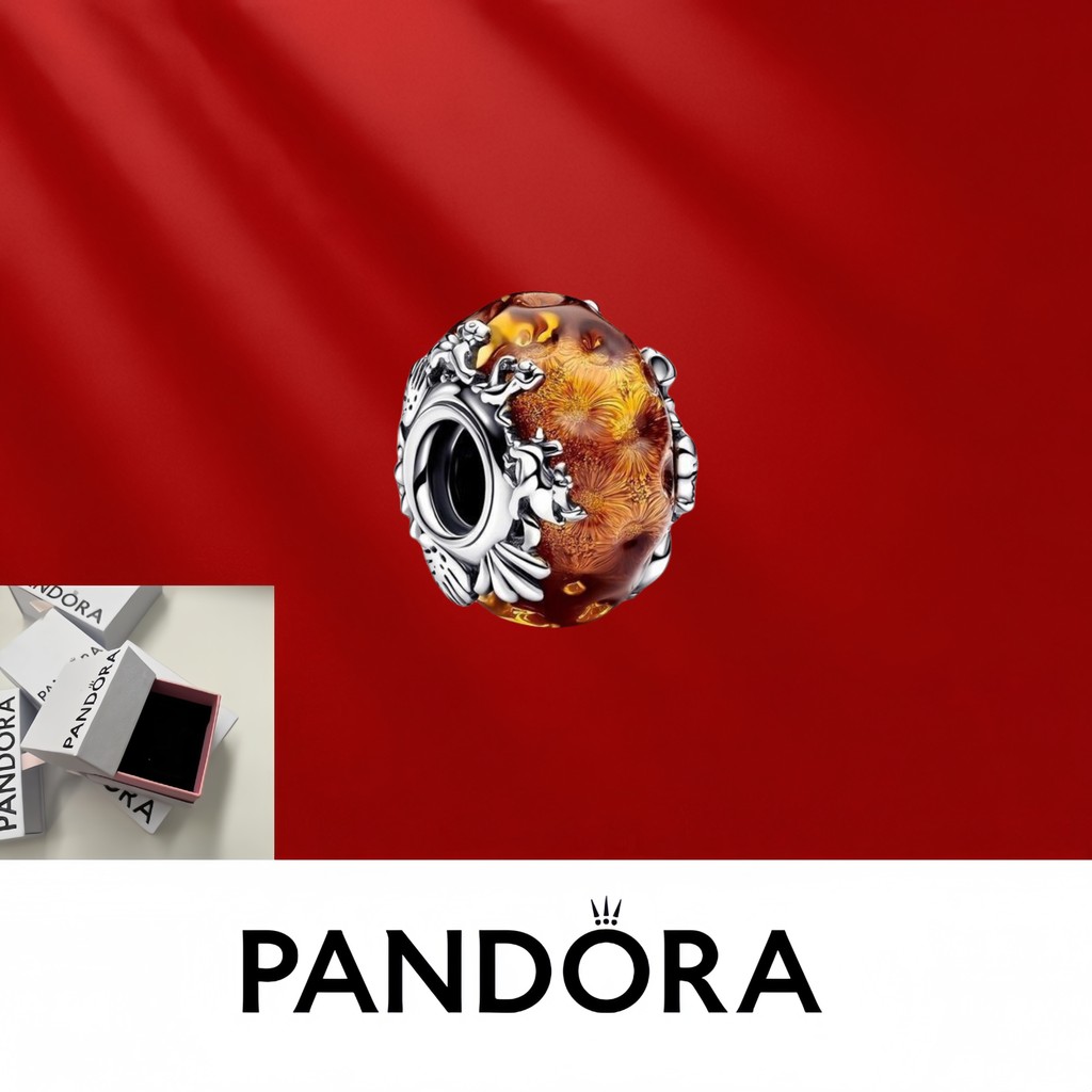 สร้อยข้อมือ Pandora S925 เงินแท้ พร้อมพลอย Murano แก้ว Disney The Lion King 793252C00