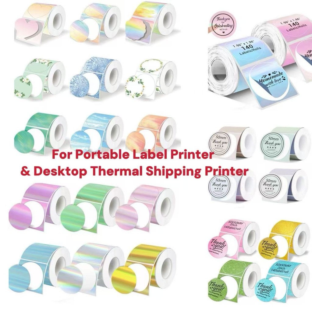 สําหรับ Marklife P50 Phomemo M110 / M220 / M200, Phomemo 241BT QLbel E210 Clabel 221B Xprinter 420 ส
