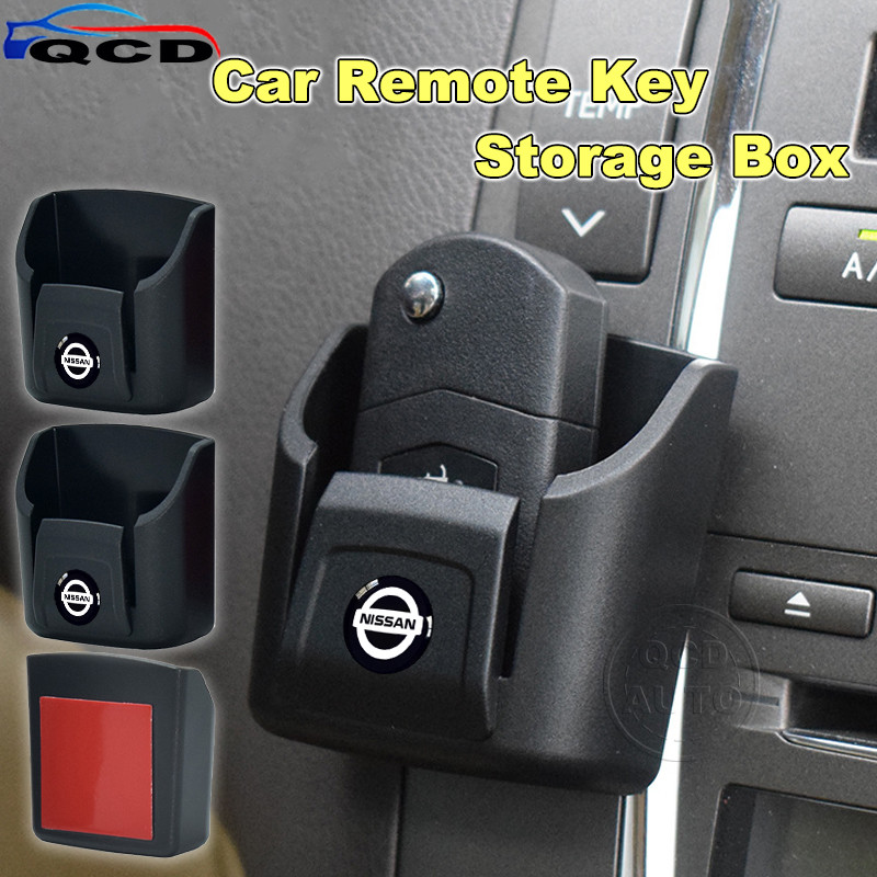 Nissan รถกุญแจรีโมทกล่องเก็บแดชบอร์ดคอนโซลกลางออแกไนเซอร์อุปกรณ์เสริม สําหรับ Juke March Kicks Almer