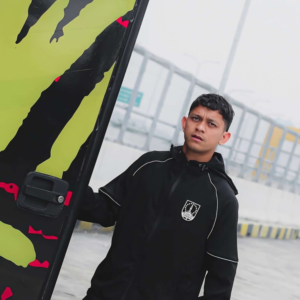 PERSIS TRACKSUIT JACKET SEASON 2K25 - สีดํา