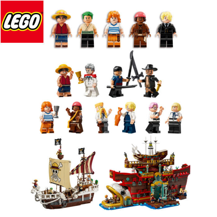 One Piece LEGO LEGO 75639 75640 One Piece Minifigure ฉาก Hawkeye Sauron Luffy Sanji Kapu Nami