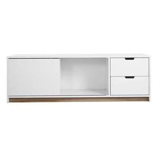 Koncept Furniture ไซด์บอร์ด PLAY รุ่น WHITIE สีขาว (140x40x45 ซม.) แบรนด์ KONCEPT FURNITURE