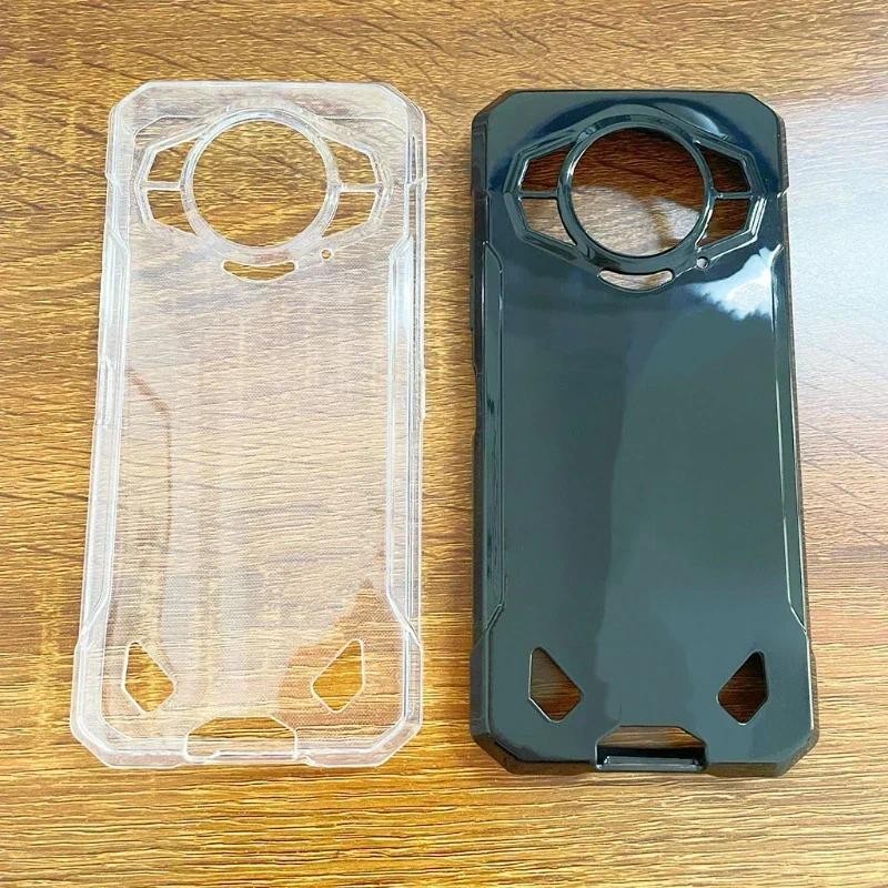 สําหรับ Doogee S200X Soft TPU เคสโทรศัพท์สําหรับ DG DOOGEE DoogeeS200X DOOGEE S200 X สีดําโปร่งใสปกห