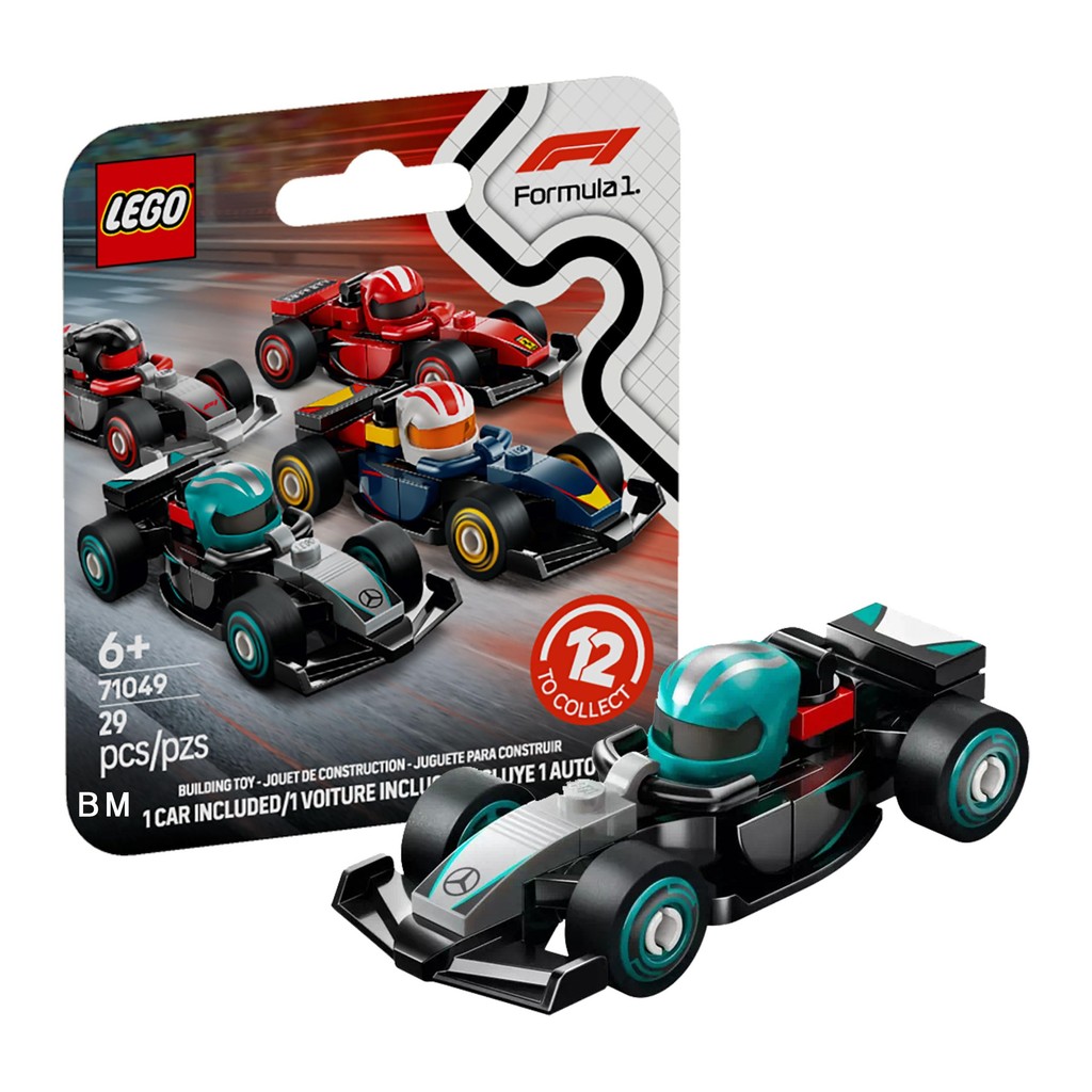 รถแข่งสะสม LEGO F1 Mercedes-AMG | รถแข่งทีม Mercedes-AMG F1 [71049-2] 【DirectFromJapan】