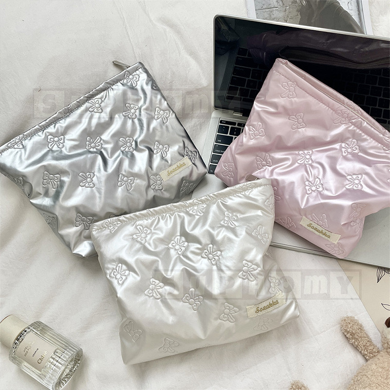 ถุงเครื่องสำอางขนาดใหญ่ กระเป๋าถืออเนกประสงค์ ถุงเครื่องสำอาง ถุงดูแลผิวขนาดใหญ่ ถุงเก็บของ