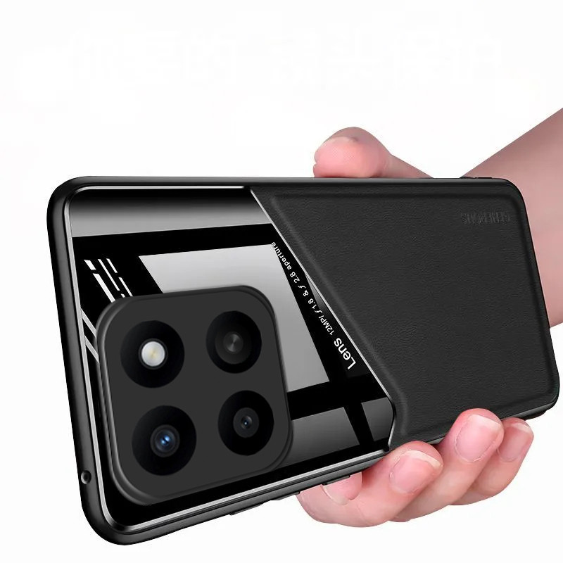 เคสโทรศัพท์ใหม่ Honor X8C ฝาหลังกระจกแม่เหล็กแบบนุ่มน้ําหนักเบาสําหรับเคส Honor X8C