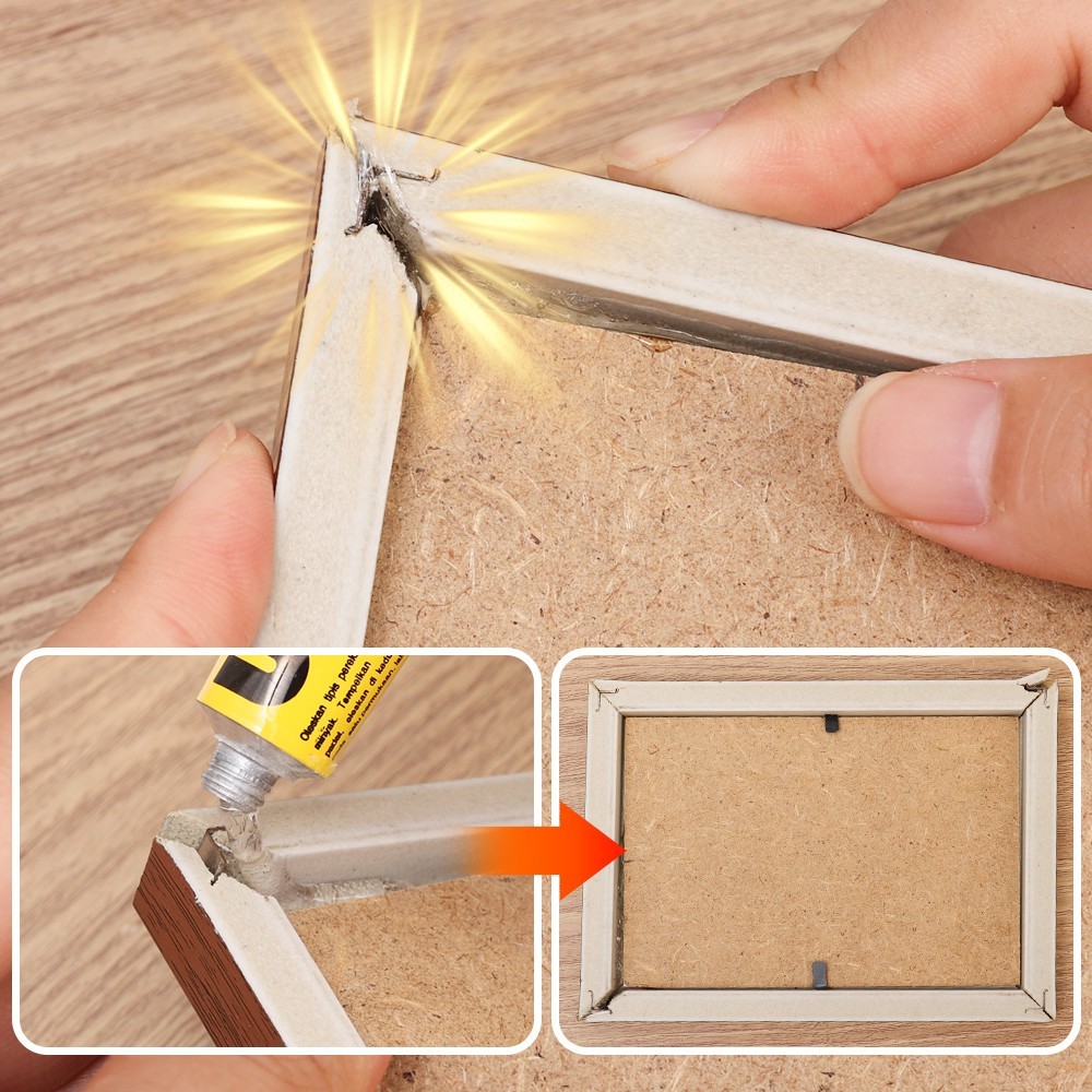 Uhu กาวกาวใสอเนกประสงค์ - กาวใสแข็งแรงเป็นพิเศษ - สําหรับหนังโลหะแก้วรุ่นแฮนด์เมด MOGEE - 1