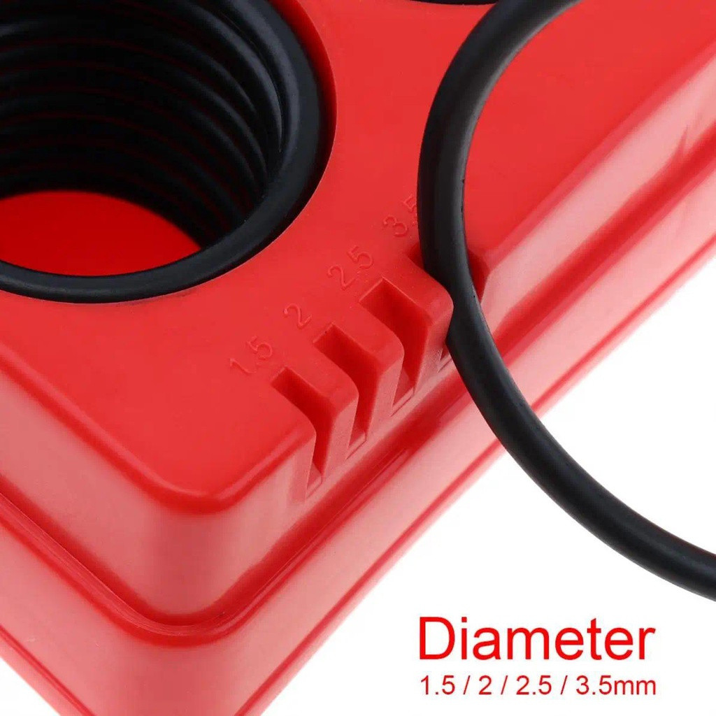 KASN ชุด 419 ชิ้น ยางโอริง โอริง ชุดยางโอลิ้ง โอริงบาง ลูกยางโอริง โอริงเล็ก โอริงยาง โอลิงยาง - รูปที่ 6