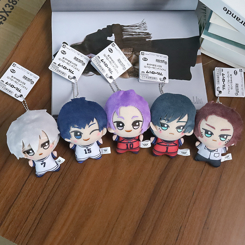 อะนิเมะ BLUE LOCK ตุ๊กตาตุ๊กตา Nagi Sishiro Mikage Reo Isagi Yoichi Itoshi Rin ตุ๊กตา Plush ตุ๊กตาขอ