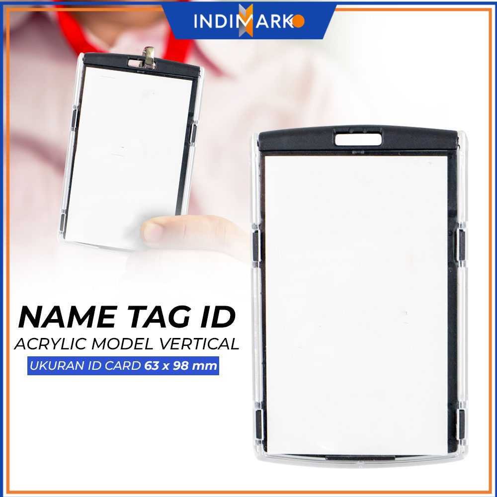 REP ป้ายชื่อ ID อะคริลิคแนวตั้ง รุ่น - 7117