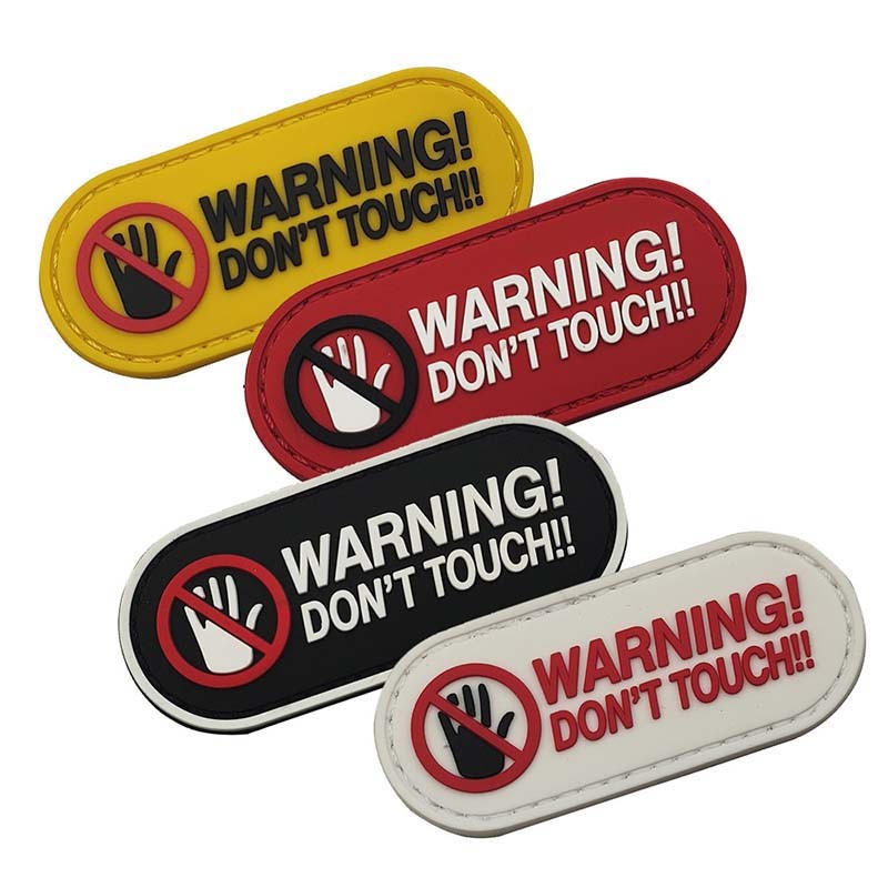 Patch PVC กับปลอกแขนทหาร พร้อมสติกเกอร์เรืองแสง สำหรับเสื้อผ้า กระเป๋าเป้ และหมวก
