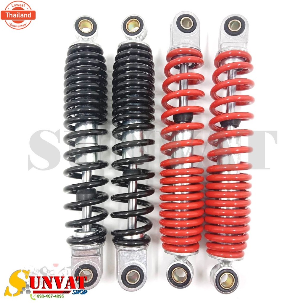 โช๊คหลัง SPARK115I / SPARK FINN โช๊คน้ำมันสำหรัรุ่นสปาร์คและฟิน ความยาว 260 mm. priceต่อคู่