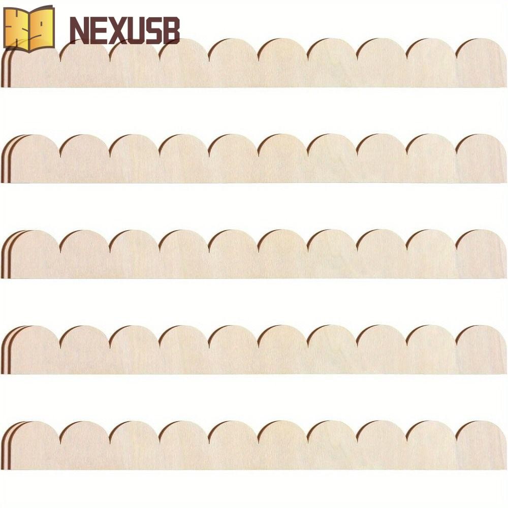 NEXUSBEAM 6 ชิ้นกรอบไม้รูปพัดลม, บ้านไร่ที่ยังไม่เสร็จ DIY งานฝีมือกรอบ, Creative Vintage Sector Design Handmade ตู้กรอบหัตถกรรมทํา