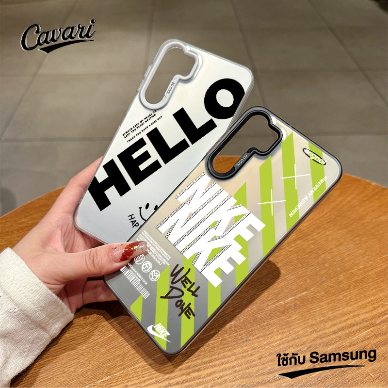 เคสโทรศัพท์ Samsung Galaxy A15 A54 A53 A52 A34 A50 A05 A05s A12 A13 A14 A23 A04 A03s A51 A21s A11 ตัวอักษรสไตล์ยุค โทรศั