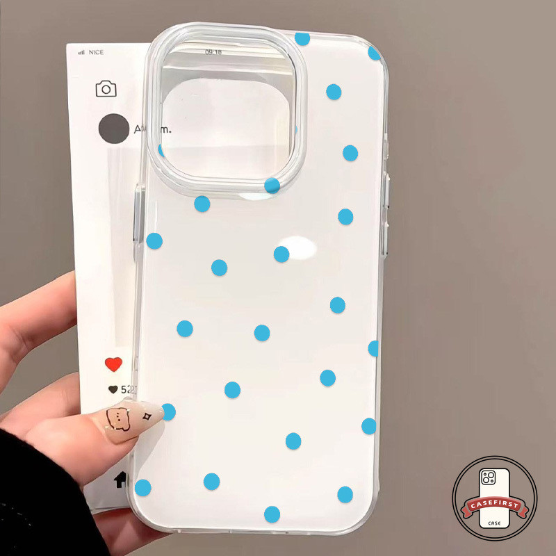 เคสไอโฟน11 เต็มหน้าจอสีสันสดใสจุดใหม่ IMD สำหรับ iPhone 16 13 11 12 14 15 Pro Max 15 14 11 13 12 16 Pro 16 14 15 Plus - ภาพย่อย 2
