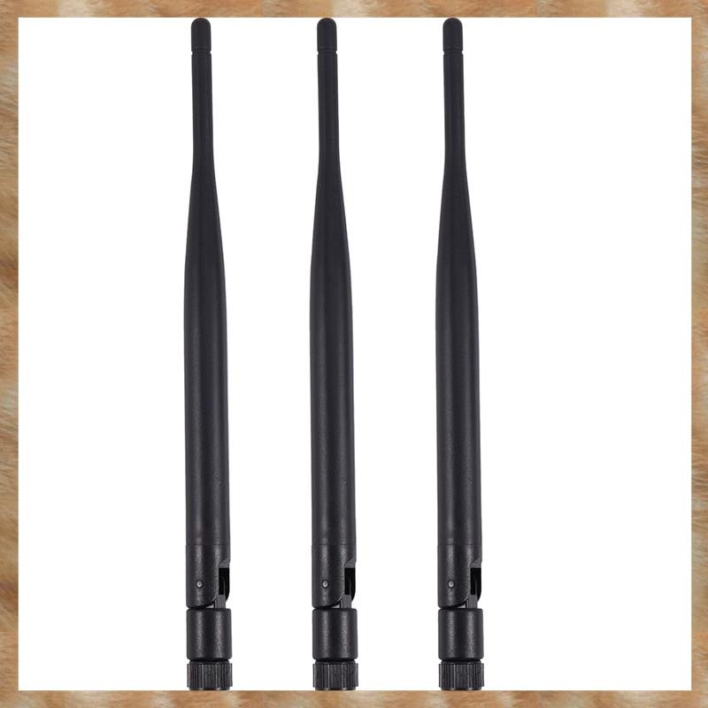 [KYG] 3X Dual Band 433MHZ 7DBi RP-SMA เสาอากาศไร้สาย WiFi กําลังสูง