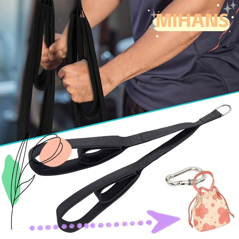 MIH Leg Raise Strap, Gym Fitness Equipment Pulldown Rope, สายรัด Tricep อเนกประสงค์