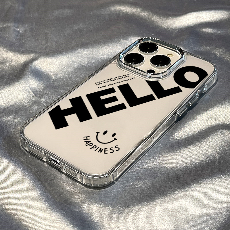 ความรู้สึกขั้นสูง จัดส่งจากประเทศไทย สถาปัตยกรรมคำ สำหรับ iphone เคสไอโฟน 13 12 11 PRO MAX 16 15 14 X XS MAX XR 7/8PLUS - รูปที่ 5