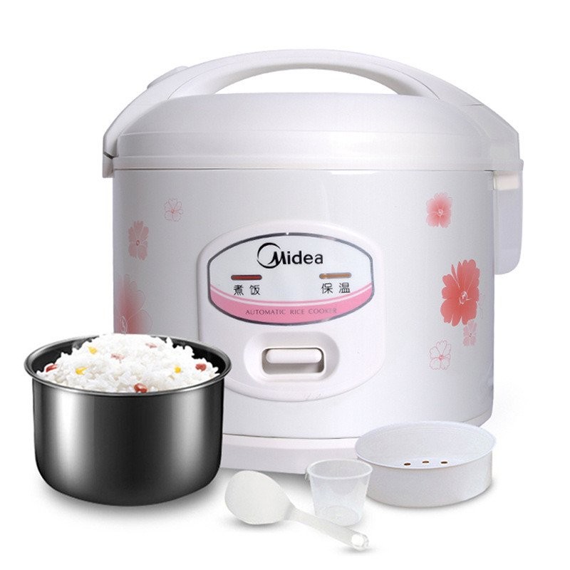 M YJ308J ครัวเรือน 3L/4L/5L Mechanical Old-fashioned หม้อหุงข้าวฉนวนหม้อหุงข้าวมัลติฟังก์ชั่น YJ308J