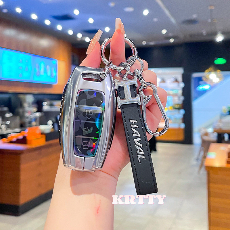 แฟชั่น TPU + สังกะสีกุญแจรถ Remote สําหรับ Haval H6 Dargo M6 H9 H6S F7 F7X Jolion X DOG XY H2 H3 H5 