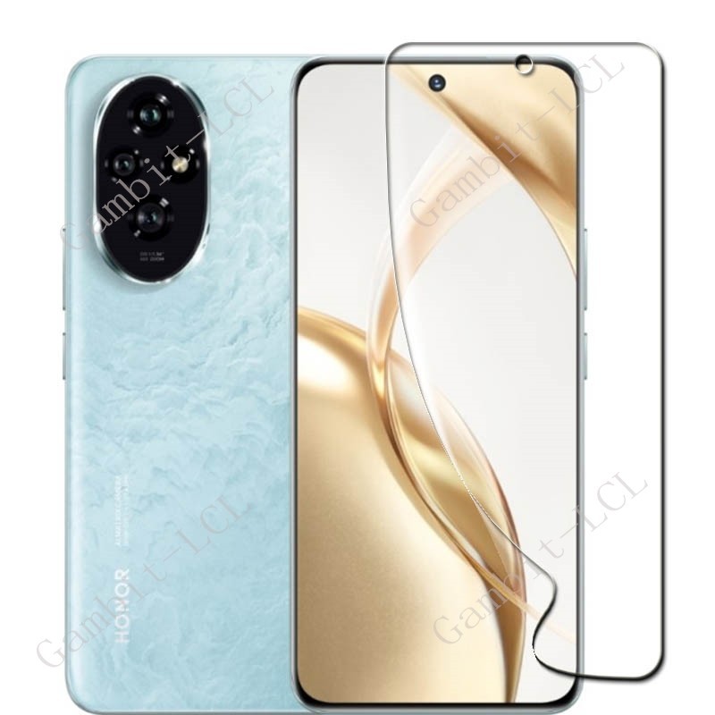 ฟิล์มไฮโดรเจลแบบนุ่มสําหรับ Honor 200 Pro 200 Lite Honor 90 80 70 Lite ซิลิโคน TPU ปกป้องหน้าจอ