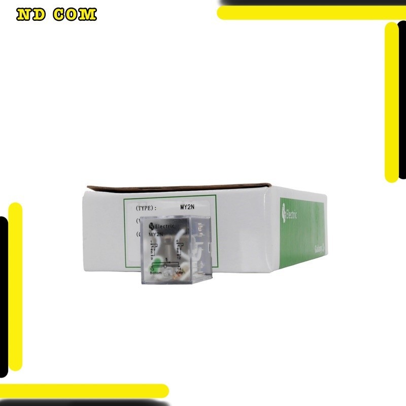 สุดคุ้ม! รีเลย์ Relay MY2N 12VAC 12VDC 24VAC 24VDC 110VAC 220VAC