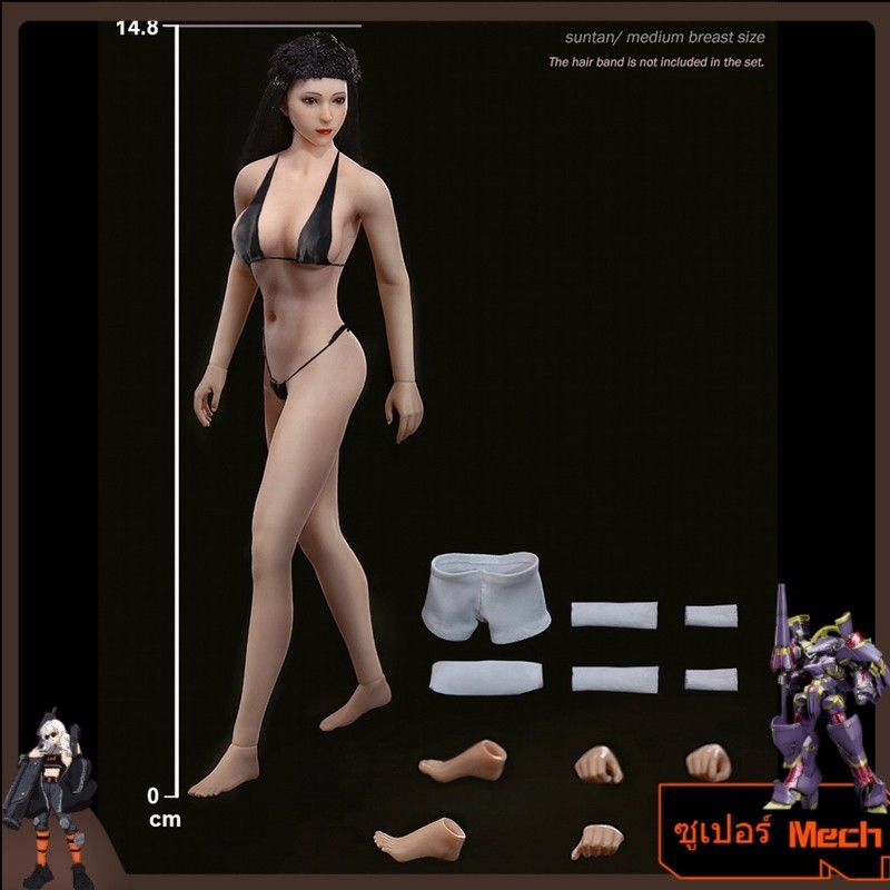 Tbleague หัวแกะสลัก 1/12 เครื่องสาว Enccapsulated หญิง 20 ซม.Action Figure ทหาร PHICEN