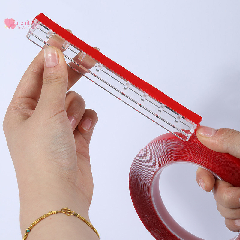 Renbg PS โปร่งใสเล็บฝึกผู้ถือจอแสดงผล False Tip Practice ขาตั้งฐานคริสตัลจอแสดงผล Salon Nail Practice Integrated Holder TH