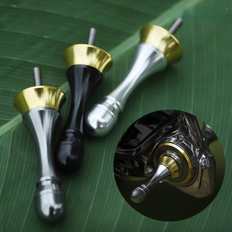 Linnhue 1 ชิ้นน้ําหนักเบาตกปลา Reel Balancer DIY เปลี่ยน Balance Bar อลูมิเนียม Spinning Reel Balance ขาตั้งอุปกรณ์ตกปลา