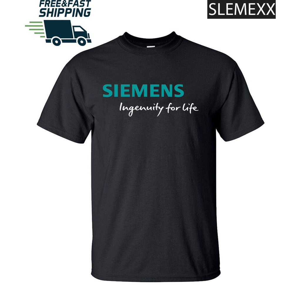 Siemens Ingenuity For Life Logo Mens Tshirt Usa