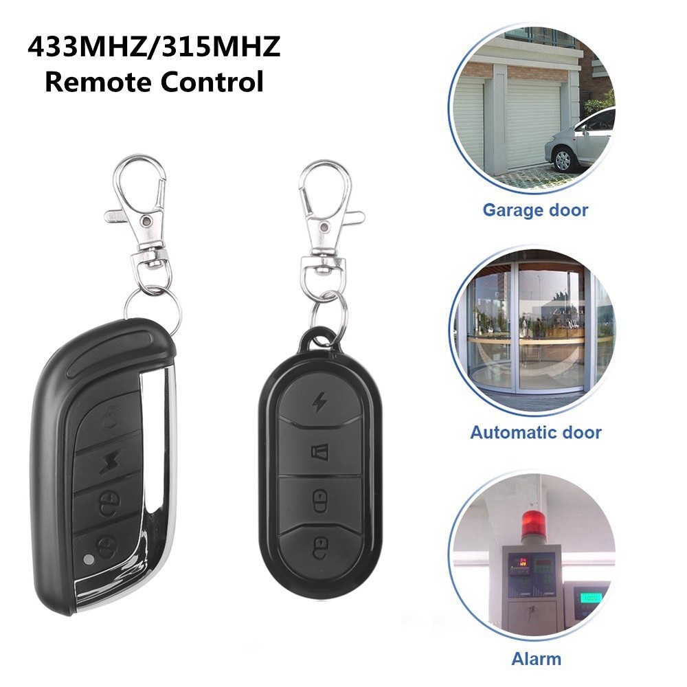 รีโมท รีโมตกดชัตเตอร์ 4 ปุ่ม 433MHZ 315Mhz สําหรับประตูโรงรถ