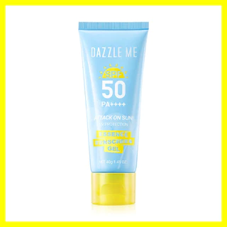 Dazzle Me Attack On Sun UV Protection Essence Sunscreen Gel 40g แดซเซิล มี แอทแทค ออน ซัน ซันสกิน เจล.