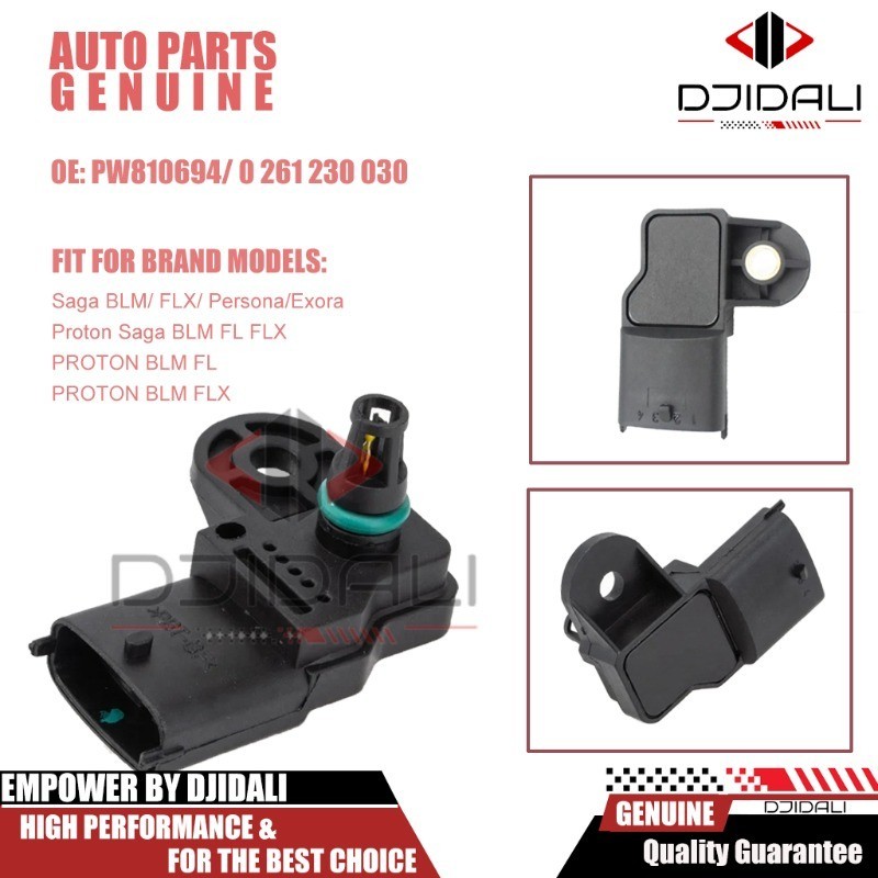 Proton Air Flow Sensor เซ็นเซอร์แผนที่ Mass Air Sensor PW810694 สําหรับ Proton Saga BLM FL FLX Persona Gen2 Waja Campro