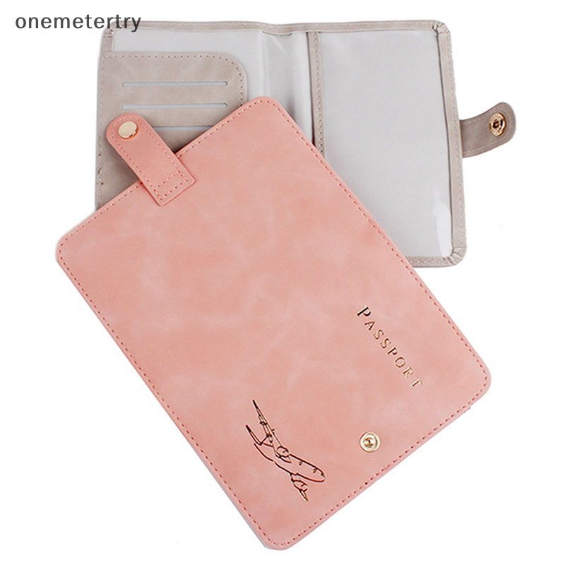 Onem กันน้ําผู้ถือหนังสือเดินทางครอบคลุมกรณีเดินทาง PU หนังบัตรเครดิตกระเป๋าสตางค์น่ารักหนังสือเดินทางหนังสือสําหรับผู้หญิง/ผู้ชายหนังสือเดินทาง n