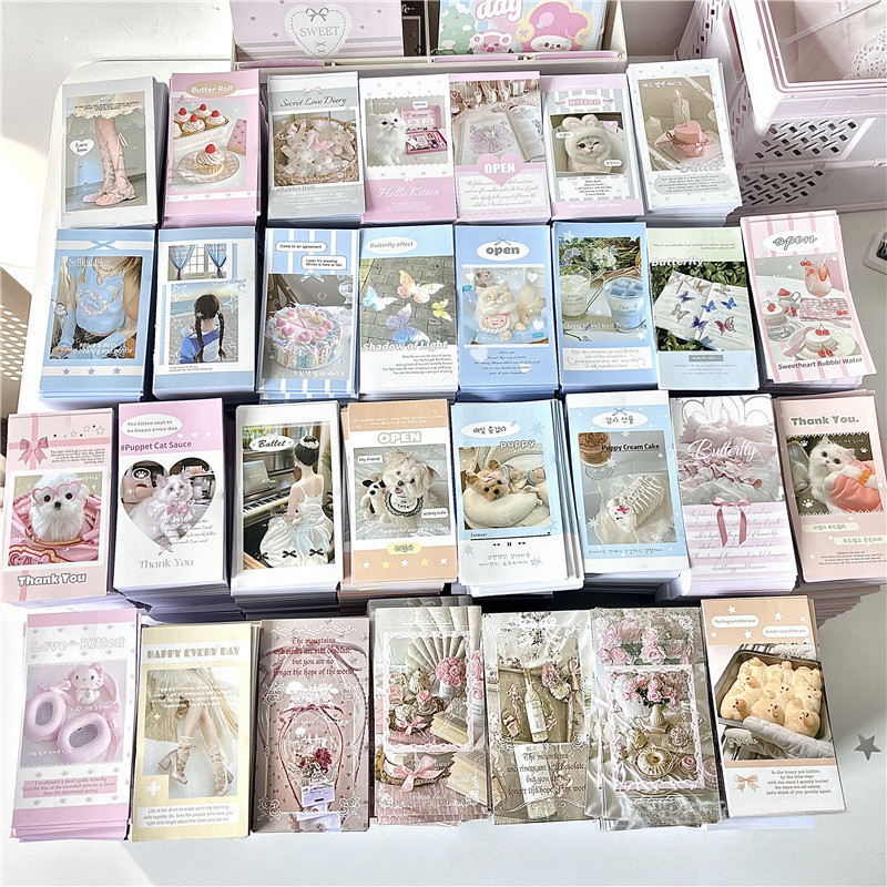 30ชิ้นน่ารักลูกสุนัขปิดผนึกสติกเกอร์5x9เซนติเมตรฉลากบรรจุภัณฑ์วัสดุ ทําเอง ตกแต่ง