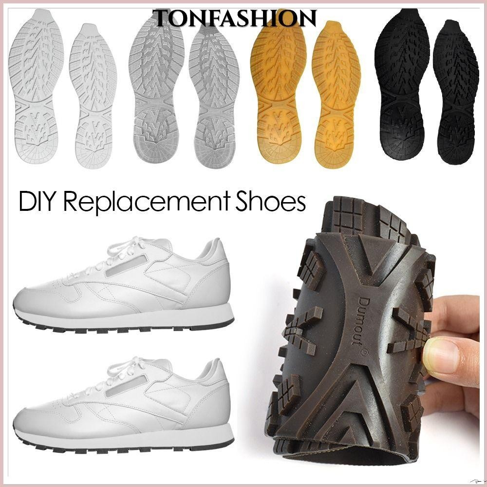 Tonfashion DIY เปลี่ยนแต่เพียงผู้เดียว, ซ่อมรองเท้ากีฬา Grip ป้องกันการสึกหรอ, ยางเอ็นวัวคุณภาพสูงหนาแผ่นยางกันลื่นรองเท้า