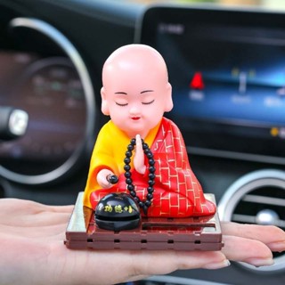 💥COD🚗ตุ๊กตาหัวโยก โมเดลลิ่งพระน้อย รถยนต์ตุ๊กตาชินจังพระชินจ…