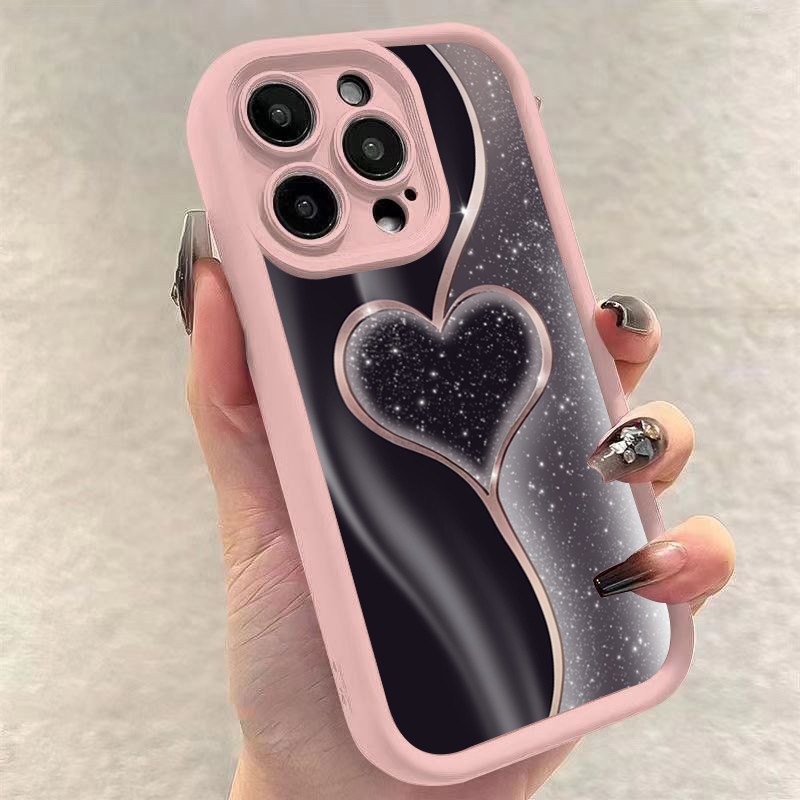 สําหรับ Infinix หมายเหตุ 40 30 5G สมาร์ท 8 7 5 6 Hot 40 Pro 40i 30i 30 Play NFC Spark GO 2024 Camon 20 Pro 12 G96 Tecno Spark 20C 10 ไหลทรายรักซิลิคอนกันกระแทก Matte Soft Cover