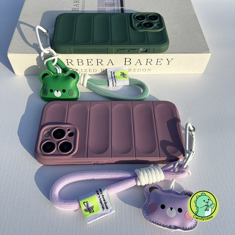 ปลอกพร้อมสายรัดสําหรับ Xiaomi 17 Pro Max 15T Pro Poco M7 Plus X7 Pro F7 C85 C71 5G 4G Simple 3D สเตอ