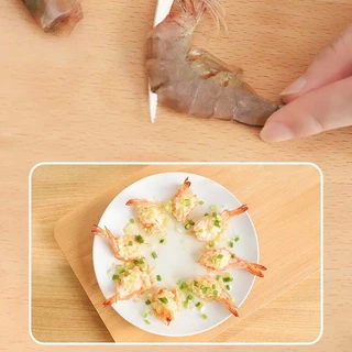 มีด มีดคีบกุ้ง ง่ายดายแกะกุ้งได้อย่างง่ายดาย มีดแกะเปลือกกุ้ง สามารแกะเส้นกุ้งได้ในไม่กี่วินาที