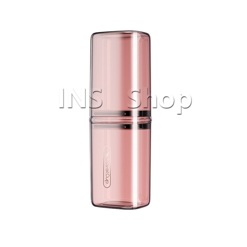 INS กล่องแปรงสีฟันเดินทาง แบบโปร่งแสง กล่องเก็บของแบบพกพา toothbrush box