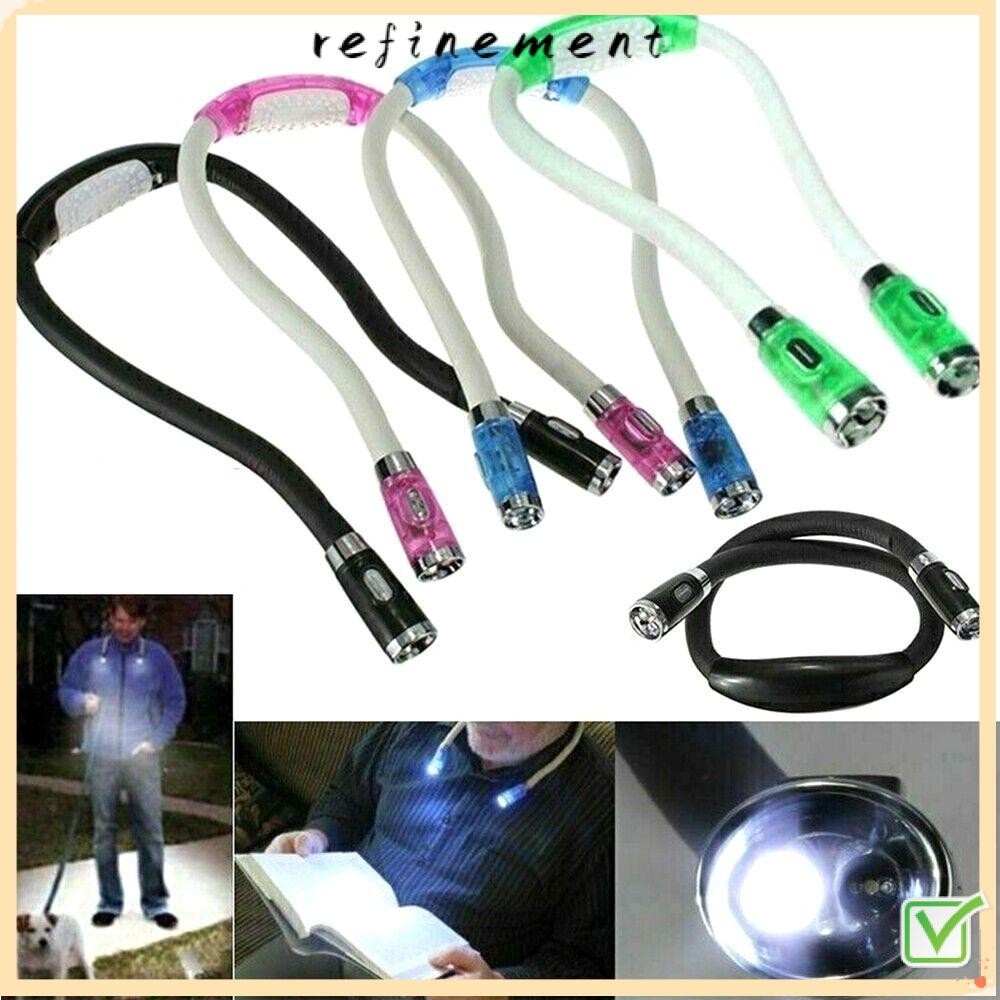 Refinement ไฟฉาย LED แบบคล้องคอ แฮนด์ฟรี สําหรับกลางคืน